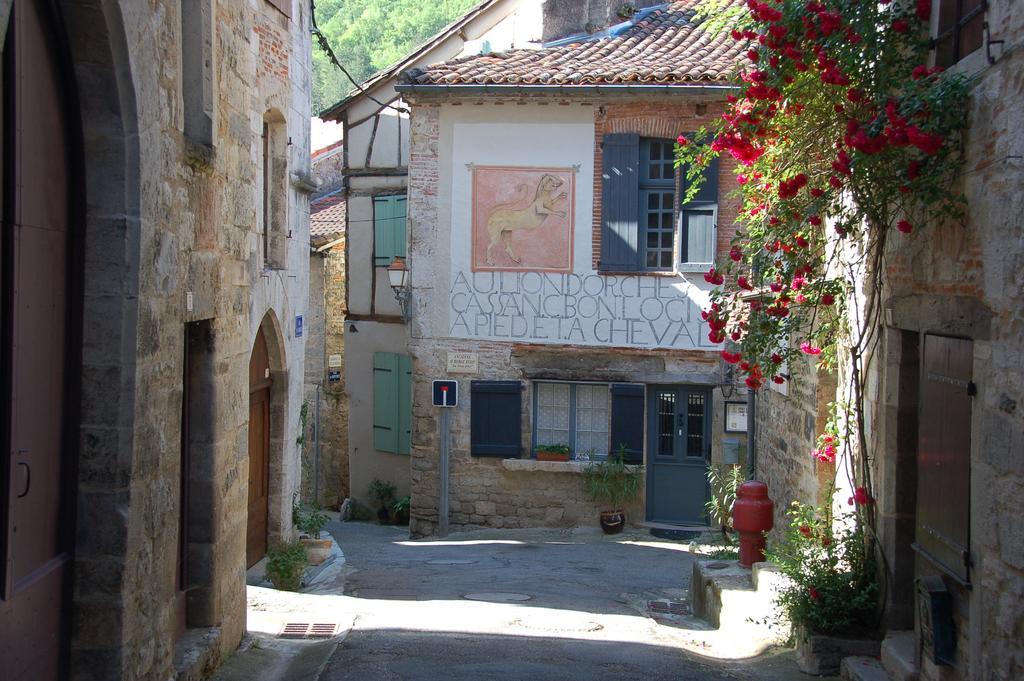 Auberge Lion D'Or Saint-Antonin Eksteriør billede
